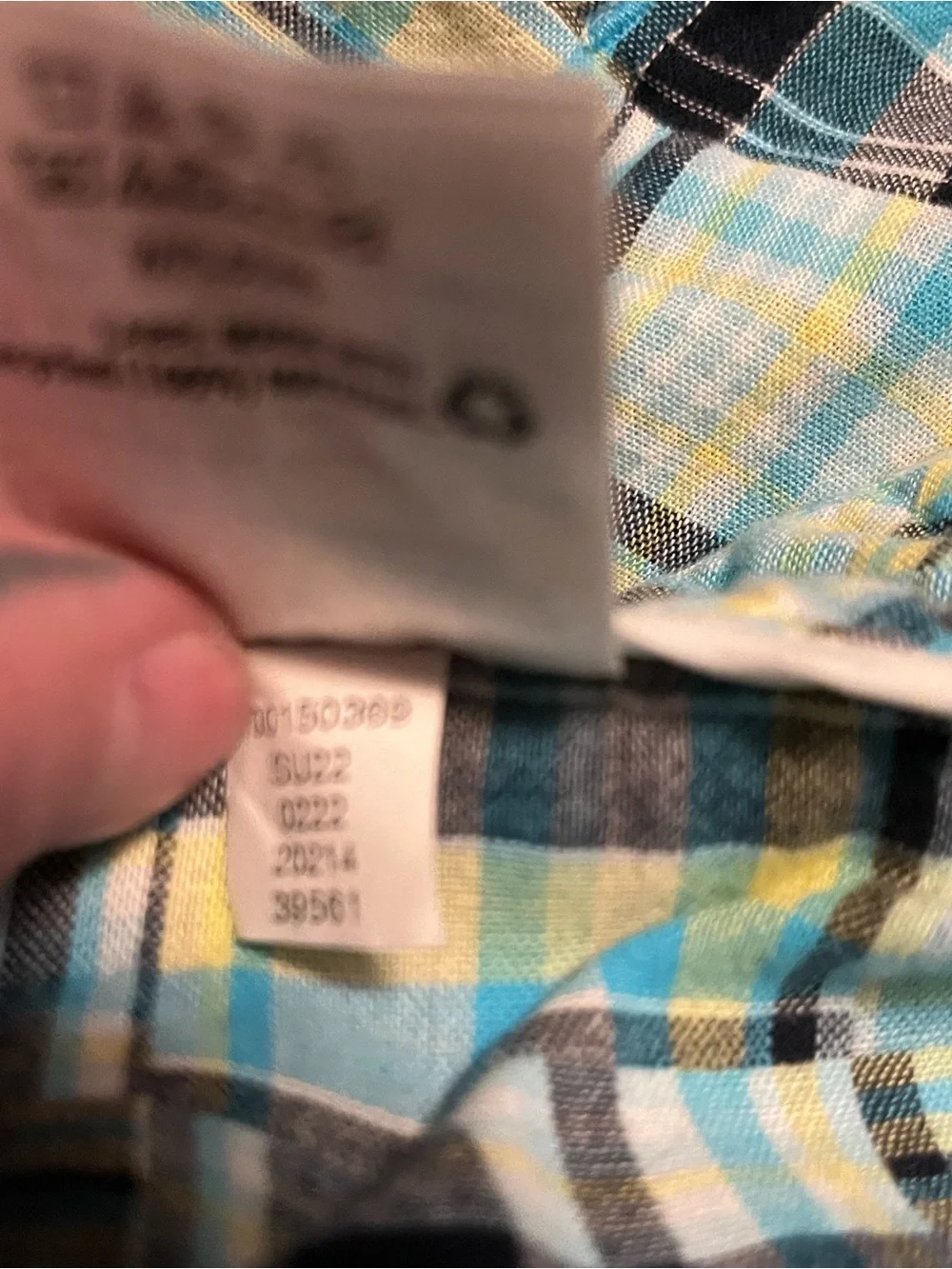 Club Room Plaid Aqua, Black & White Cargo Shorts Size 40